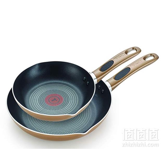 T-fal 特福 Excite系列 B037S264 （8+10.5英寸）带火红点不粘平底煎锅184.65元