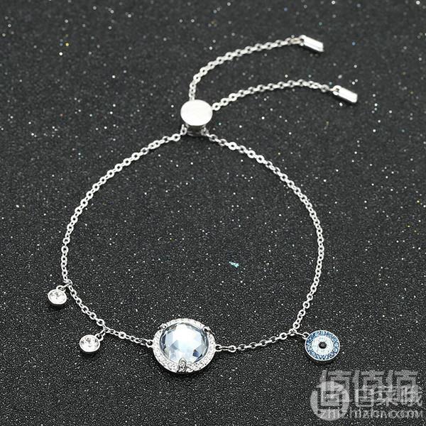 SWAROVSKI 施华洛世奇 LUCY ROUND 恶魔之眼手链 5389033新低409元包邮包税