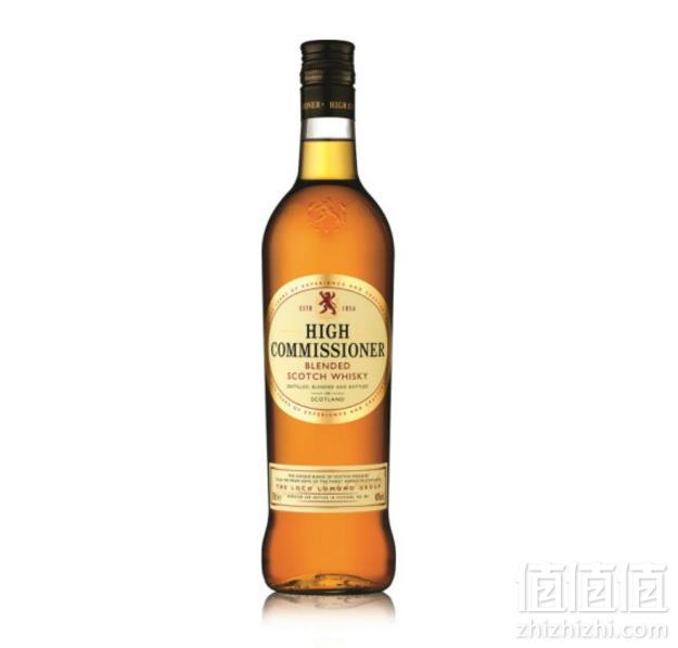 HIGH COMMISSIONER 高司令调配型苏格兰威士忌 700ml *5件 195元包邮新低39元/件（双重优惠）