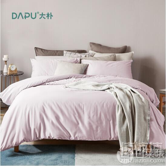 DAPU 大朴 60支300根精梳纯棉缎纹四件套 1.8米新低254.05元包邮