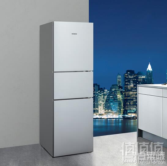 SIEMENS 西门子 BCD-280W(KG28UA290C) 274L 三门智能无霜混冷冰箱新低3199元包邮（需领券）