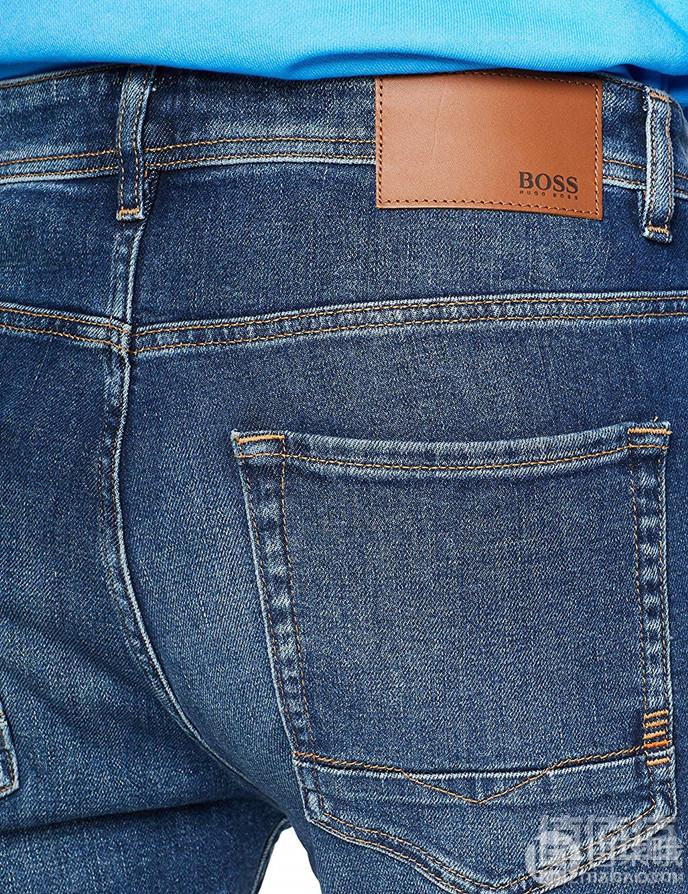 33W/30L码，Hugo Boss 雨果·博斯 Taber 男士直筒牛仔裤421.96元（1件9折）