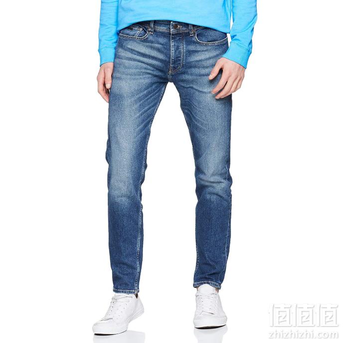 33W/30L码，Hugo Boss 雨果·博斯 Taber 男士直筒牛仔裤421.96元（1件9折）