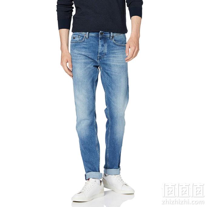 33W/30L码，Hugo Boss 雨果·博斯 Taber 男士直筒牛仔裤421.96元（1件9折）