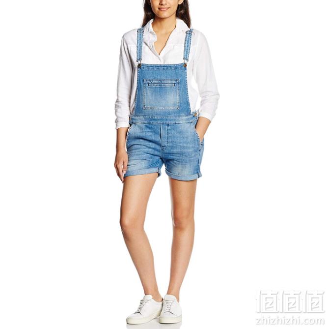 7 For All Mankind 女式 背带短裤 SCER510284.68元