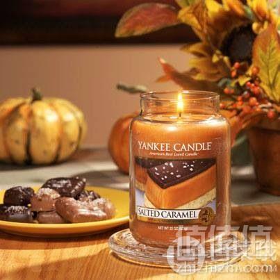 Yankee Candle 扬基蜡烛 海盐焦糖 瓶装香薰无烟蜡烛 623g106.37元