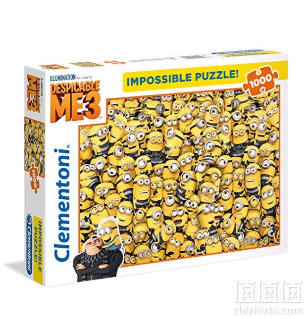 Clementoni 卑鄙的我 小黄人 1000块拼图89.12元