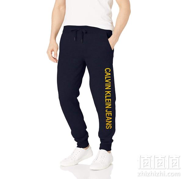 Calvin Klein 卡尔文·克莱恩 Monogram Logo 男士印花针织运动长裤150.71元