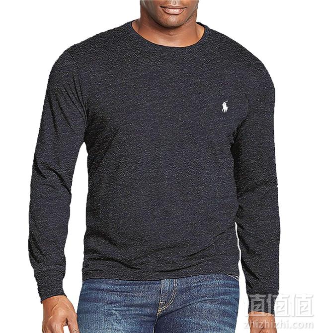 Polo Ralph Lauren 拉尔夫·劳伦  男士小马图案Logo长袖纯棉T恤224.9元