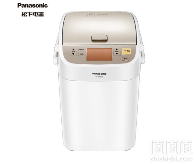 0点开始，Panasonic 松下 SD-P1000 全自动家用面包机新低999元包邮