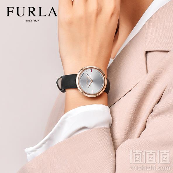 再降￥100！Furla 芙拉 Valentina系列 女士简约石英手表 3色 送首饰三件套新低599元包邮（低于海淘！）