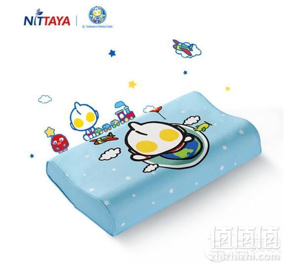Nittaya 妮泰雅 泰国进口 儿童纯天然乳胶护颈枕 奥特曼 *2件+凑单品195.3元包邮（新低97.65元/件）