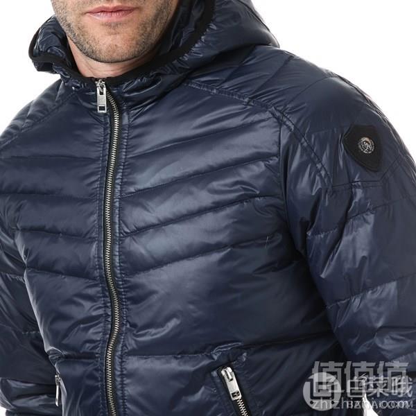 M码，Diesel 迪赛 R-Azumi 男士连帽羽绒服 £67.17（双重优惠）免费直邮到手600元