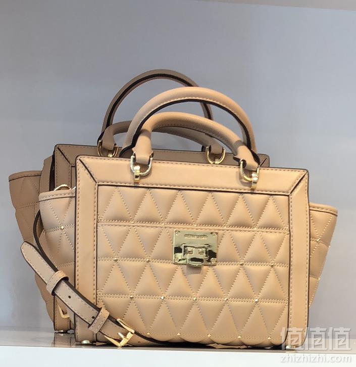 Michael Kors 迈克·科尔斯 MK Vivianne 女士小号菱格真皮手提包731.93元