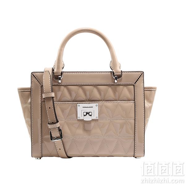 Michael Kors 迈克·科尔斯 MK Vivianne 女士小号菱格真皮手提包731.93元