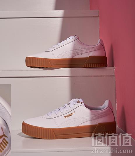 双11预告，PUMA 彪马 CARINA 女子经典厚底休闲鞋 370325264.5元包邮（前15分钟）