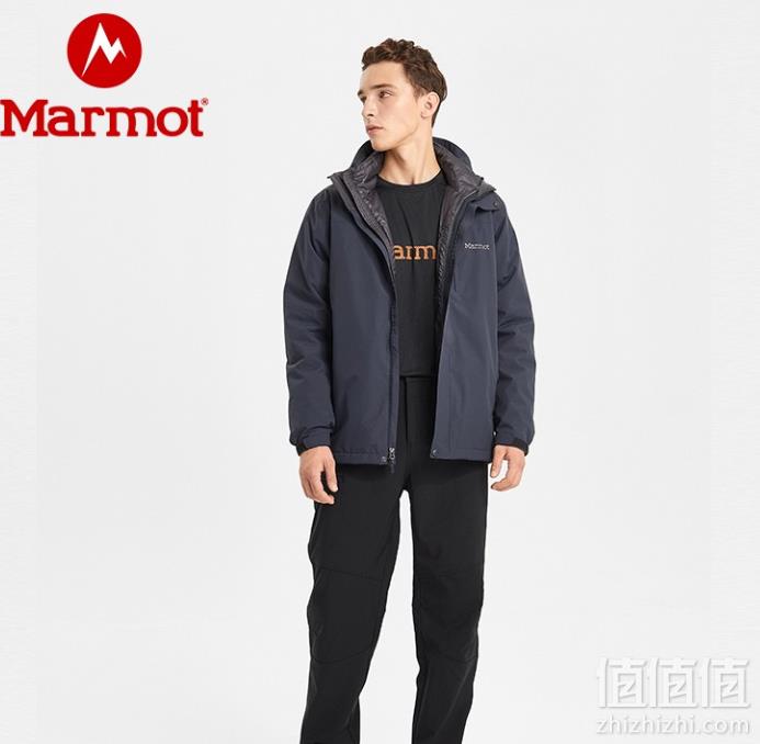 双十一预售，Marmot 土拨鼠 castleton 三合一户外冲锋衣 40920新低899元包邮（需定金100元）