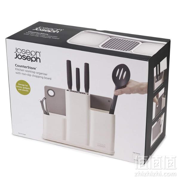 徳亚畅销品，Joseph Joseph Counterstore系列 85122 厨具收纳架套装（含防滑菜板）新低224.22元