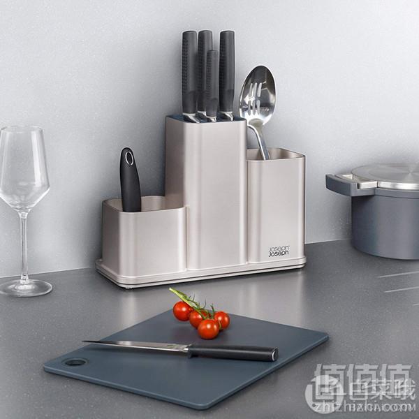 徳亚畅销品，Joseph Joseph Counterstore系列 85122 厨具收纳架套装（含防滑菜板）新低224.22元