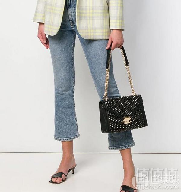 MICHAEL KORS 迈克高仕 Whitney系列 女士朋克钉珠单肩斜挎包 2色新低749元包邮包税