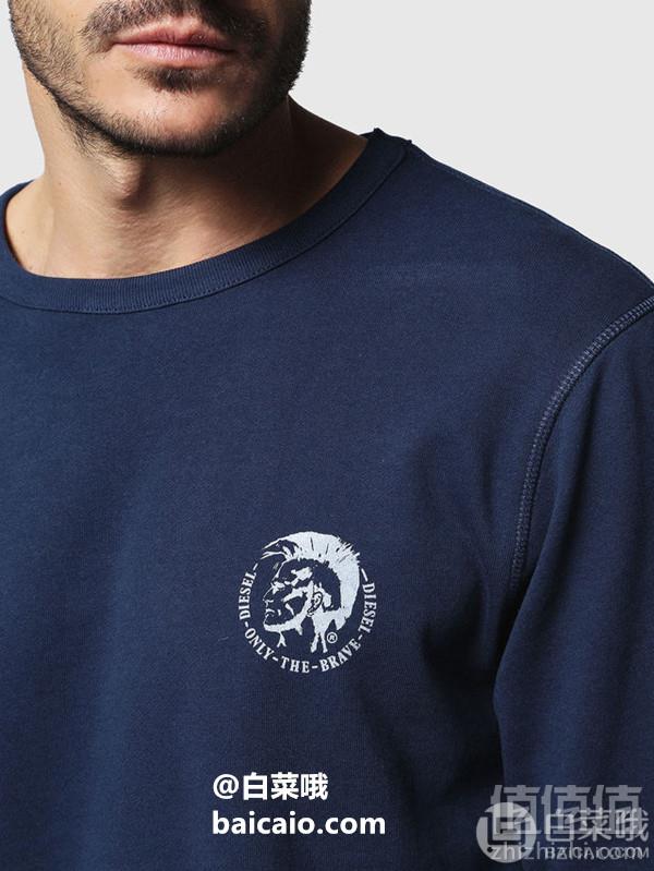 限XS码，Diesel 迪赛 Willy 男士长袖圆领卫衣240.95元