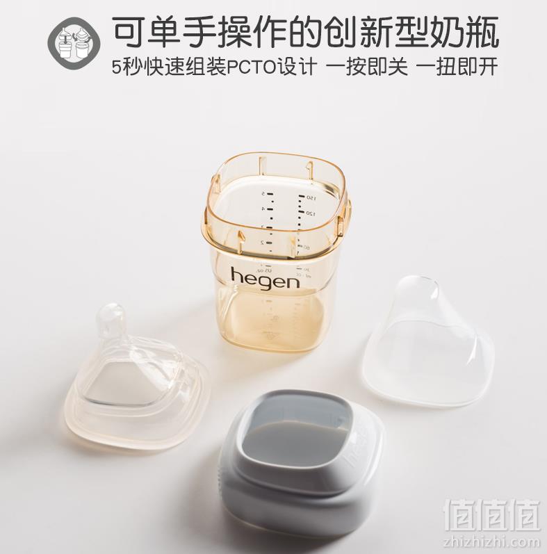 新加坡国民奶瓶，hegen PCTO 婴儿多功能PPSU奶瓶 330ml*2311.27元