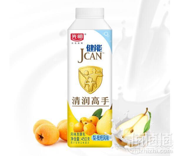 限华北，光明 JCAN 梨-枇杷风味 450g*16件83.09元（5.19元/瓶）