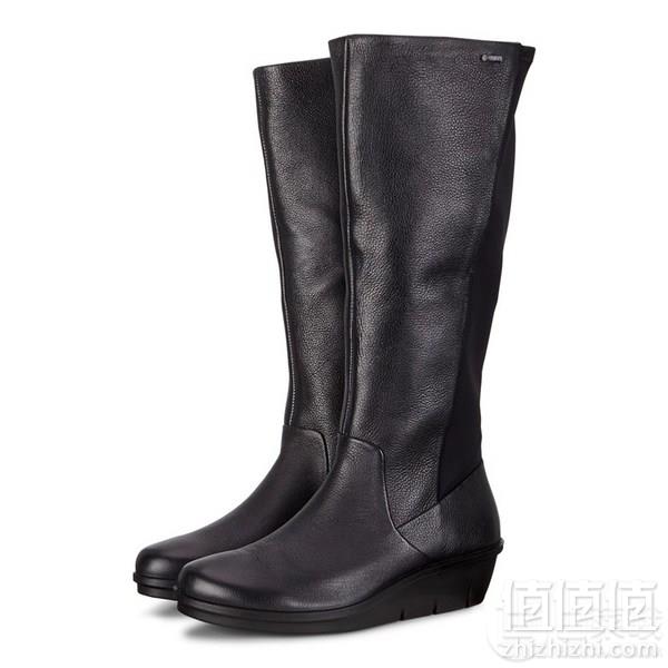 <span>手慢无！</span>36码，Ecco 爱步 Skyler 斯凯乐系列 女士真皮GTX防水高筒靴908.85元（天猫旗舰店2599元）