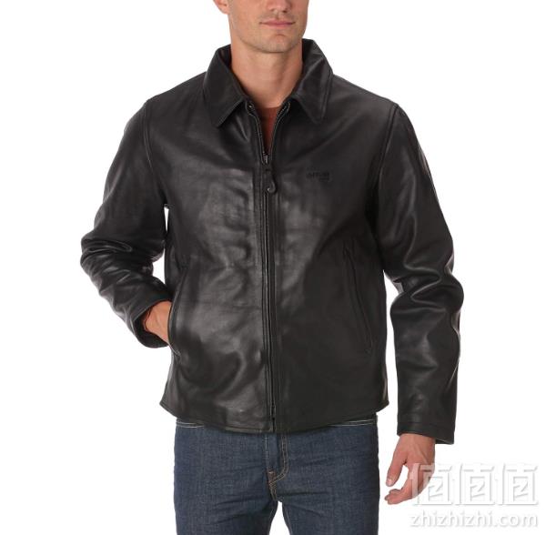 经典美国皮衣品牌，Schott NYC LC9800 男士真皮夹克 XS码1237.76元