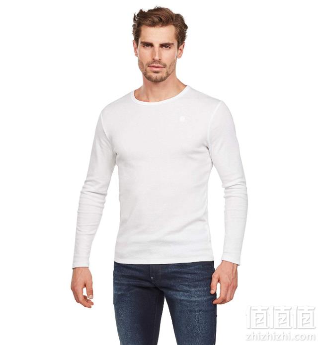 多色码全，G-STAR RAW 男士长袖T恤上衣172.84元