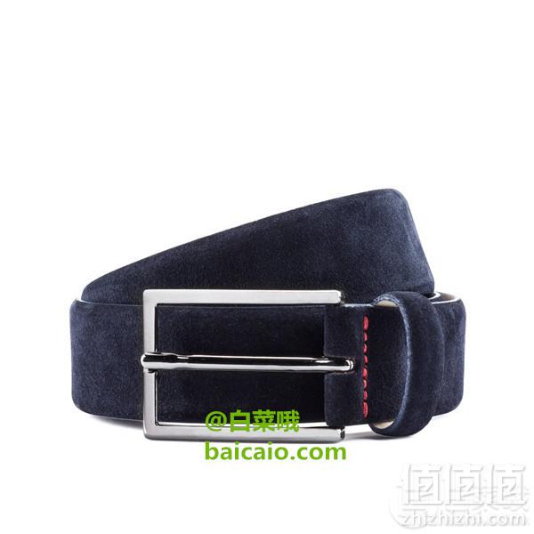 限105码，HUGO Hugo Boss 雨果博斯 Gavrilo 男士真皮皮带215.45元