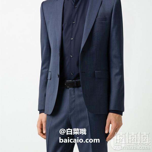 限105码，HUGO Hugo Boss 雨果博斯 Gavrilo 男士真皮皮带215.45元
