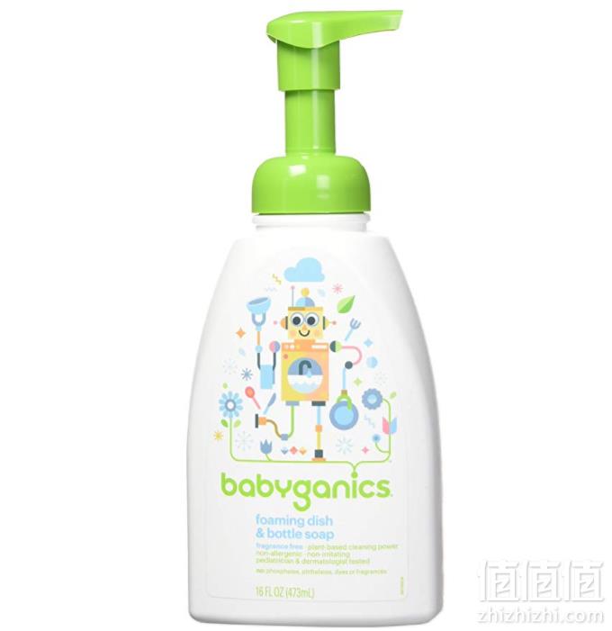 Babyganics 甘尼克宝贝 泡沫洗洁剂 473ml*3瓶103.32元