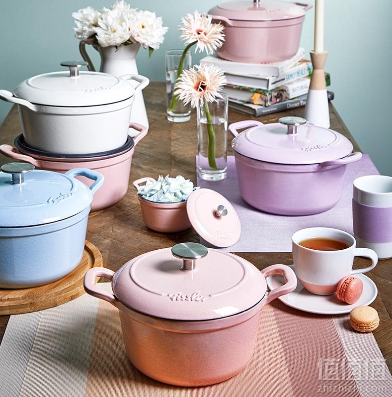 Fissler 菲仕乐 食色系列珐琅铸铁锅 20cm*2件+凑单品718.3元包邮（折359.15元/件）