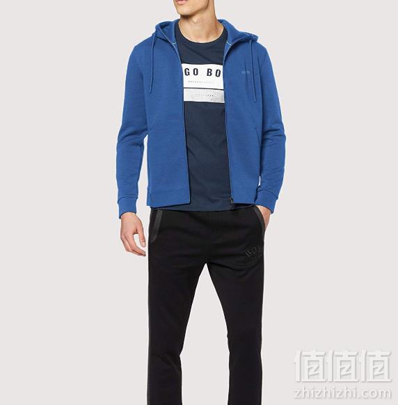 HUGO BOSS 雨果博斯 男款拉链连帽卫衣外套 XL码575元