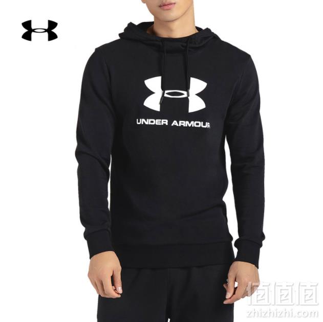 多色多码，Under Armour 安德玛 Rival Fleece UA男士连帽卫衣 1345628244.37元（天猫499元）