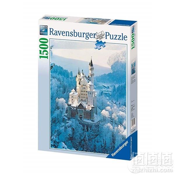 Ravensburger 睿思 72343 冬天的新天鹅堡拼图 1500块114.4元