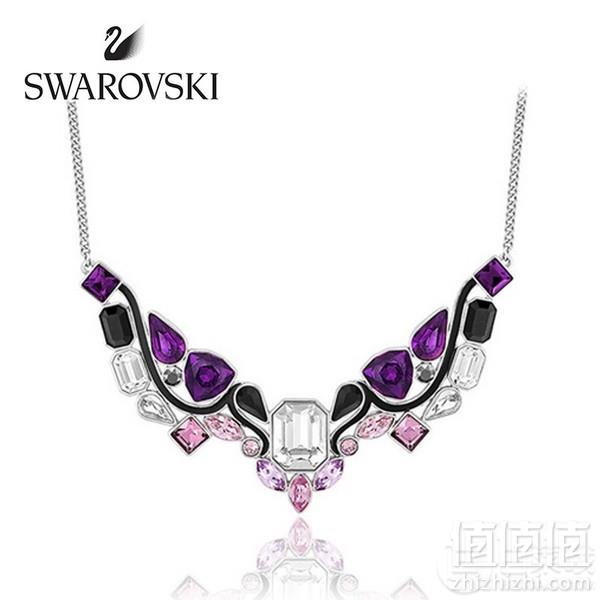 Swarovski 施华洛世奇 Impulse 多色水晶镀铑项链 5152835310.4元
