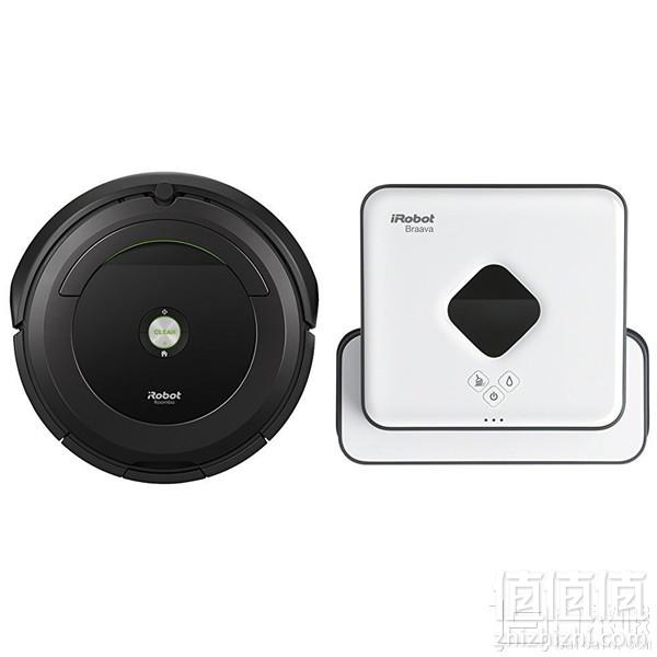 iRobot Roomba 691 扫地机器人+Braava 381 拖地机器人2399元包邮（需领券）
