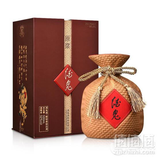 湖南名酒，酒鬼 原浆酒 馥郁香型 52度 500ml188.99元包邮