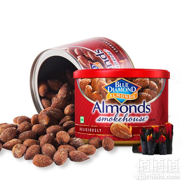 美国进口，Blue Diamond 蓝钻石 扁桃仁 150g 三种口味19.9元包邮