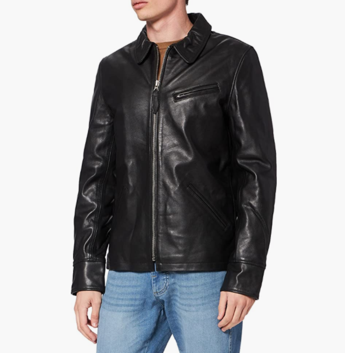 经典美国皮衣品牌，Schott NYC 男士牛皮夹克 LC9521342.76元