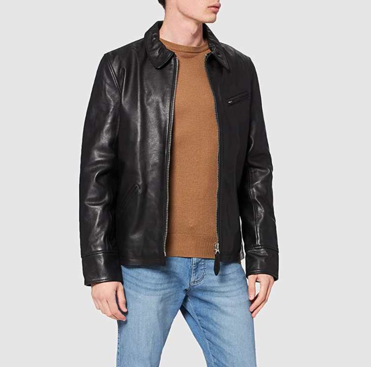 经典美国皮衣品牌，Schott NYC 男士牛皮夹克 LC9521342.76元