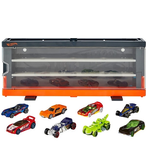 Hot Wheels 风火轮 HFC89 展示柜+8辆火辣小跑车127.37元