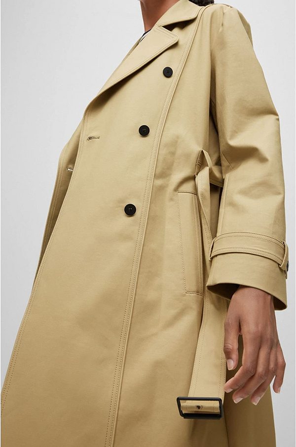 HUGO Hugo Boss 雨果·博斯 Mesendi-2 女士防泼水风衣外套504844721488元