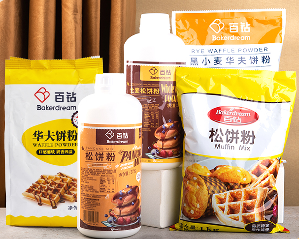 安琪 百钻 华夫/松饼粉 1KG袋装史低16.8元起包邮（需领券）