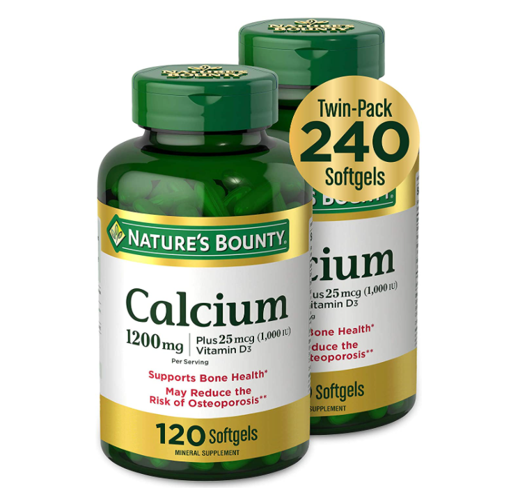 Nature's Bounty 自然之宝 液体钙+VD软胶囊1200mg*120粒*2瓶136.98元