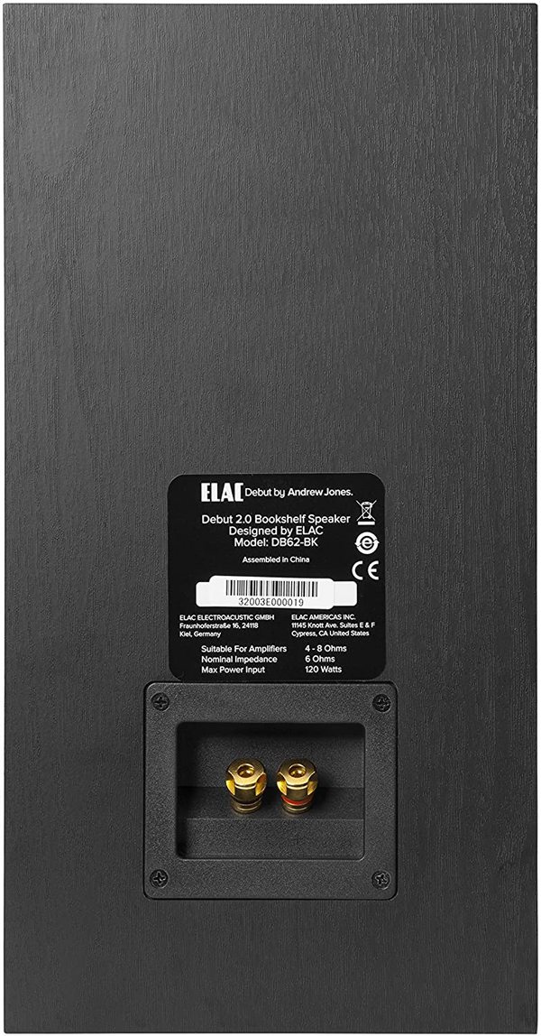 ELAC 意力 Debut 2.0 B6.2 书架音箱 一对1749元