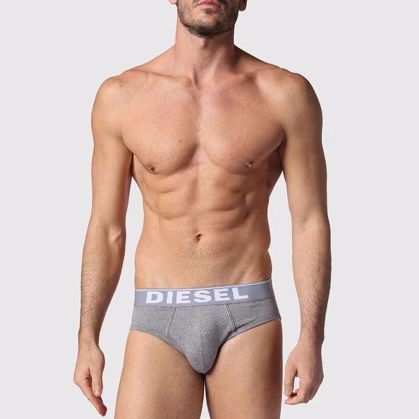 Diesel 迪赛 UMBR-ANDRE 男士弹力三角内裤3条装146元（可3件92折）