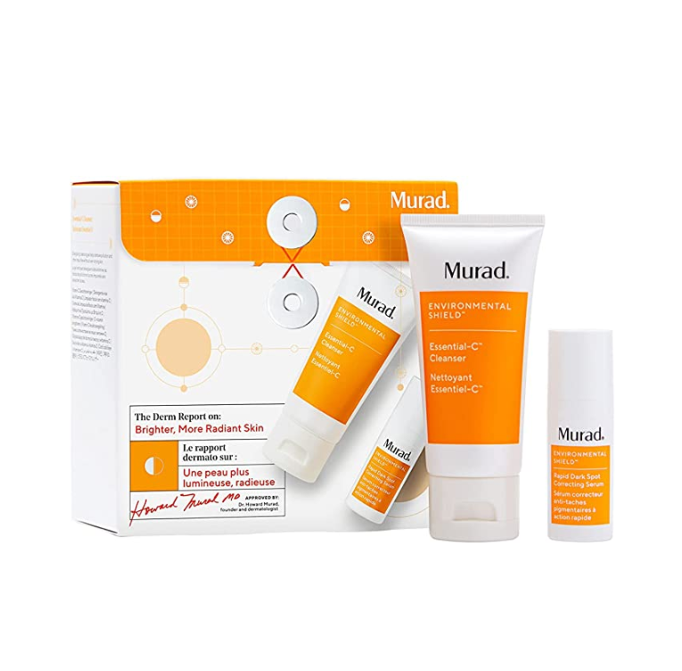Murad 慕拉 黄金VC光感旅行套装（洁面60ml+淡斑修复精华10mL）108.46元
